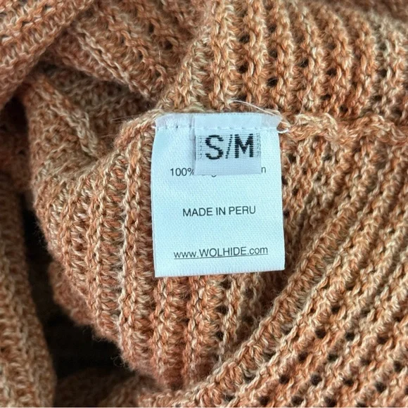 Wol Hide Organic Cotton Textured Knit Short Sleeve Sweater - Picture 4 of 4